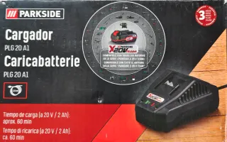 Cargador Batería Parkside 20V por unidad