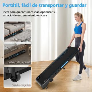 Cinta de correr inclinable LED nueva