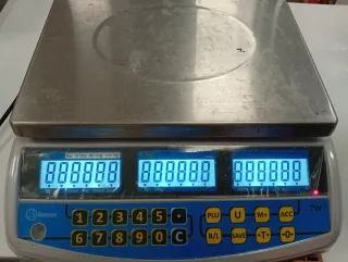 Balanza Comercial Doble Pantalla