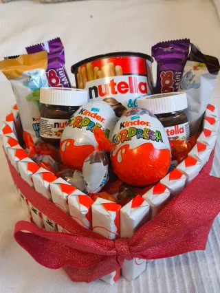 Tarta de chocolatinas