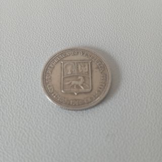 moneda plata 25 céntimos 1960