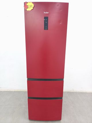 COMBI HAIER ROJO 1,90 METROS NOFROST A++