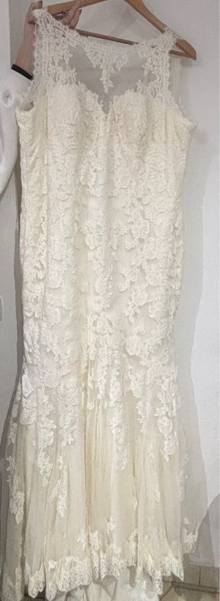 Vestido de Novia Sirena Encaje