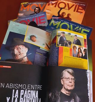 lote de revistas de cine