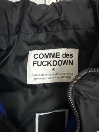Giubbotto COMME des FUCKDOWN Blu/Nero
