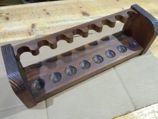 Portapipe in legno 8 posti