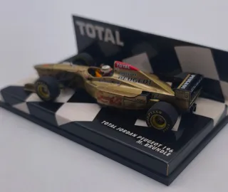 TOTAL JORDAN PEUGEOT 196 M. BRUNDLE 1:43 MINICHAMP