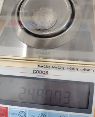 Moneda 5 Pesetas Alfonso XIII 1893