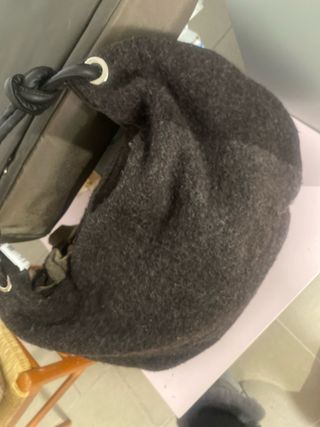 Borsa donna lana marrone