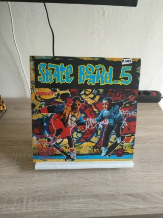 Lote 2 Vinilos Skate Bord