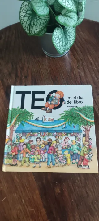 Teo en el día del libro