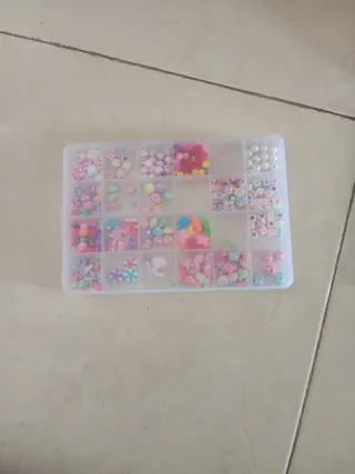 Set piezas para hacer pulseras