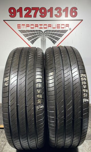 215 55 17 V MICHELIN RUEDA PREMIUM YA MONTADA