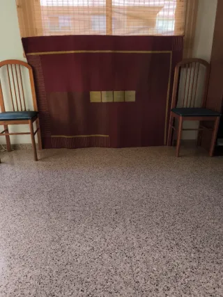 Alfombra de comedor diseño geométrico