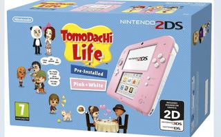 Nintendo 2DS Tomodachi Life Rosa