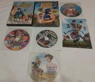 15 DVDS DE ANIMACIÓN INFANTIL VARIADA