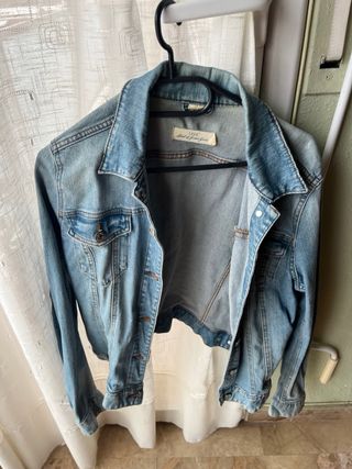 Chaqueta tejana vaquera mujer