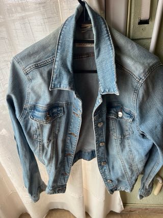 Chaqueta tejana vaquera mujer