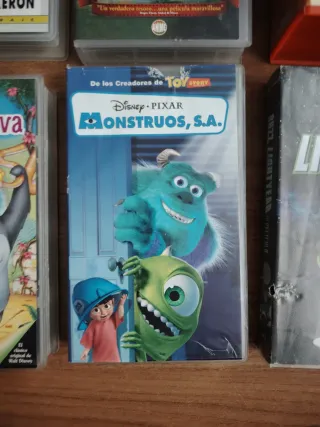 Lote 6 Películas VHS Animadas
