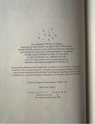 Harry Potter and the Half Blood Prince