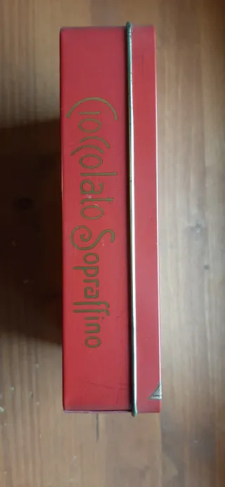 Scatola Latta Cioccolato Novi Sopraffino