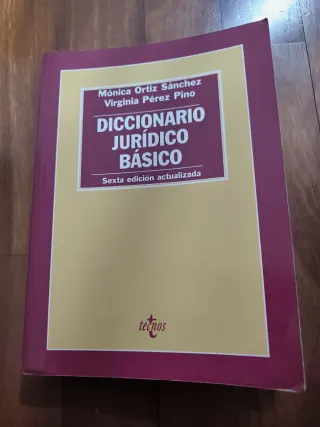 Diccionario jurídico básico