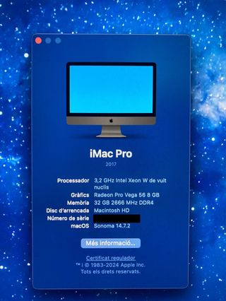 iMAC Pro 5K 27 2017 Space Gray