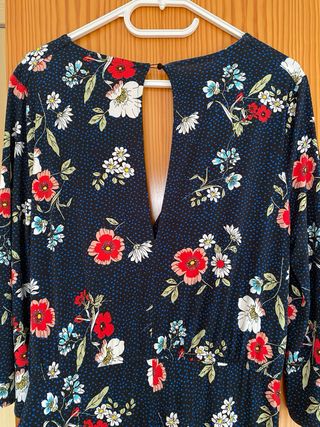 Mono palazzo estampado floral