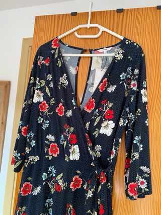 Mono palazzo estampado floral