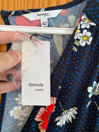 Mono palazzo estampado floral