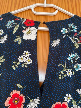 Mono palazzo estampado floral