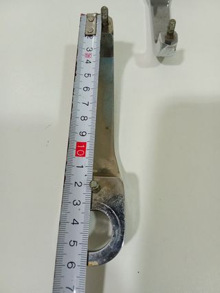 Manetas y bombines coche clásico cromados