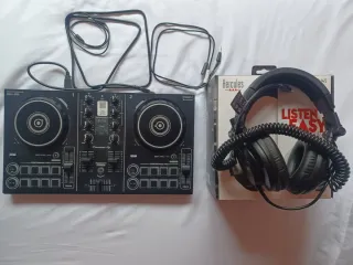 Controladora Pioneer DDJ-200 + Auriculares