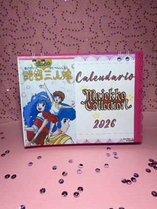 Calendario Streghette Anni 80 Handmade