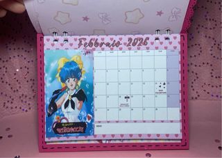 Calendario Streghette Anni 80 Handmade