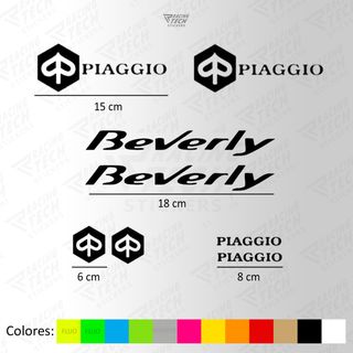 Pegatinas Piaggio Beverly
