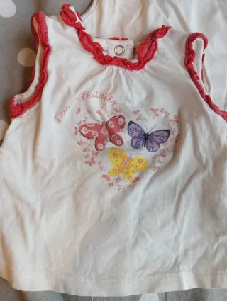 Lote 4 Camisetas Bebé 2-4 Meses