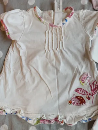 Lote 4 Camisetas Bebé 2-4 Meses