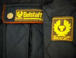 Chaqueta Belstaff Azul Acolchada