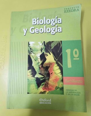 Biología y Geología 1.º Bachillerato Exedra Lib...
