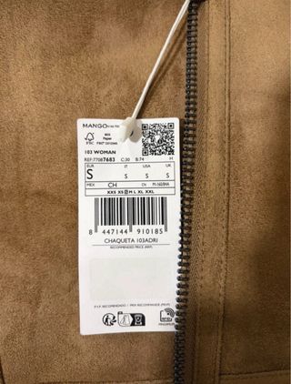 Chaqueta Doble Faz Mango