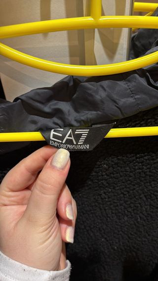 Chaqueta Emporio Armani Negra/Gris