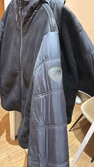 Chaqueta Emporio Armani Negra/Gris