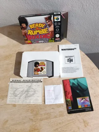 Ready 2 Rumble Boxing n64 Nintendo 64 Tal cual fo