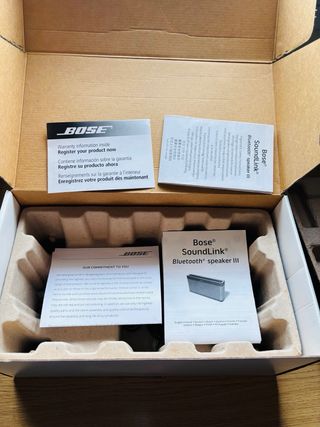 Altavoz Bose SoundLink III Plata (poco uso)