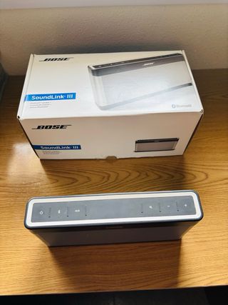 Altavoz Bose SoundLink III Plata (poco uso)