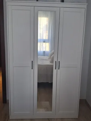 Armario Blanco 120x60x191 cm Casi Nuevo