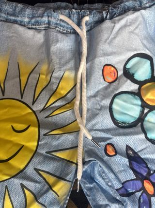 Pantalones vaqueros Happy con dibujos