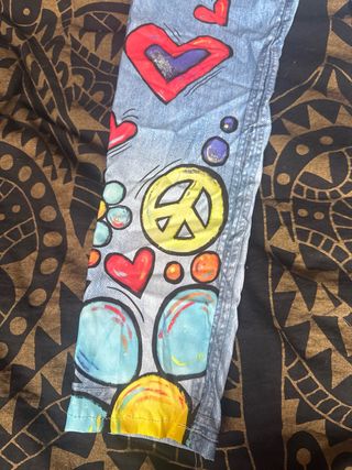 Pantalones vaqueros Happy con dibujos