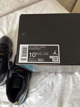 Jordan 11 Gamma Blue 44.5